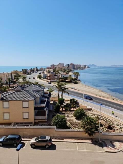 Апартаменты La Manga Blue With Pool And Seaview Мурсия Экстерьер фото