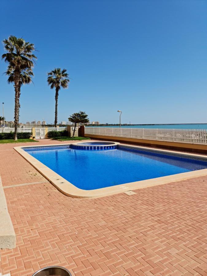 Апартаменты La Manga Blue With Pool And Seaview Мурсия Экстерьер фото